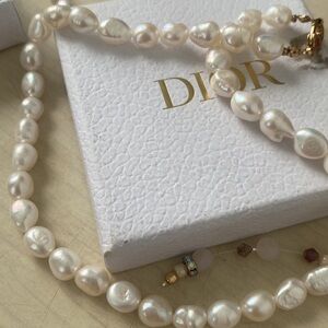 New Water Pearl Choker Necklace